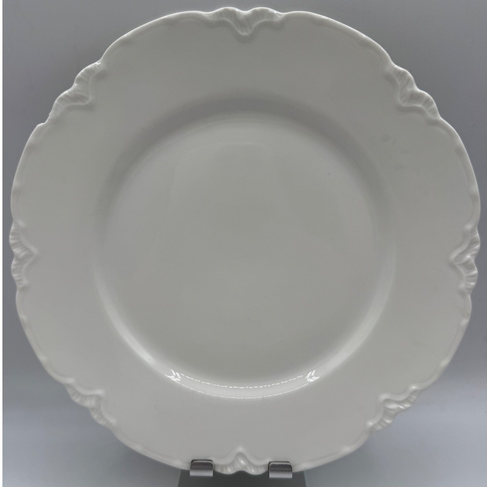 Vintage Haviland France Limoges Ranson White Plate 8.5"